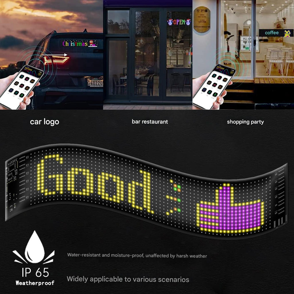 LED Flexible Smart Car Sticker