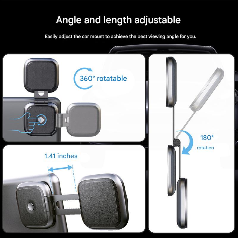 Tesla Model Y/3 in-car phone holder with wireless charger