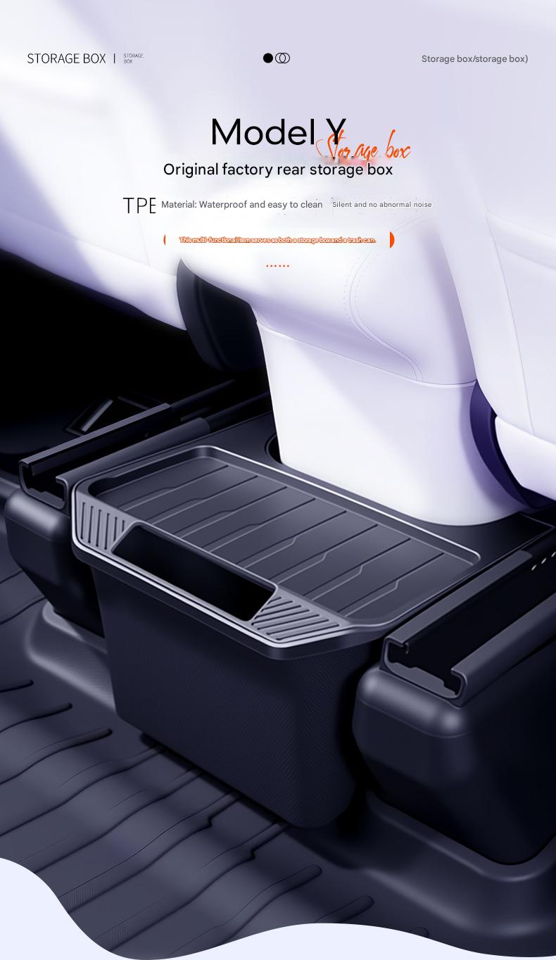 Tesla Model Y rear center storage box