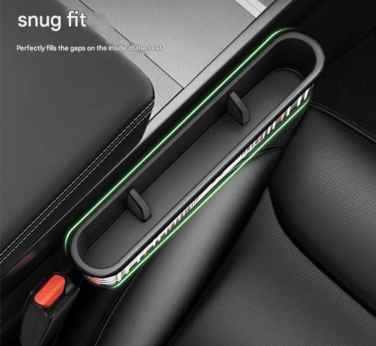 Tesla refreshed Model Y/3/YL double-layer silicone gap storage box, center console interior accessories.