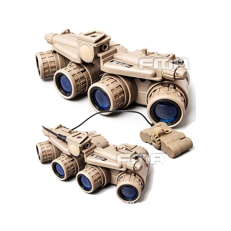 Binoculars, external night vision kit