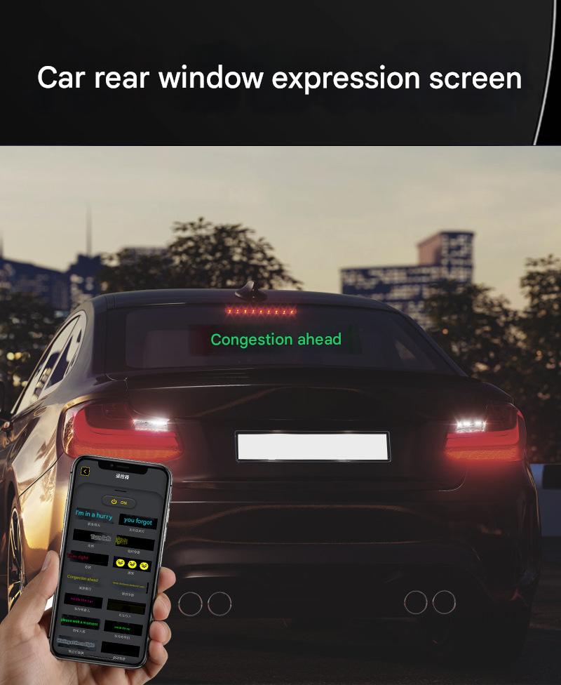 LED Flexible Smart Car Sticker