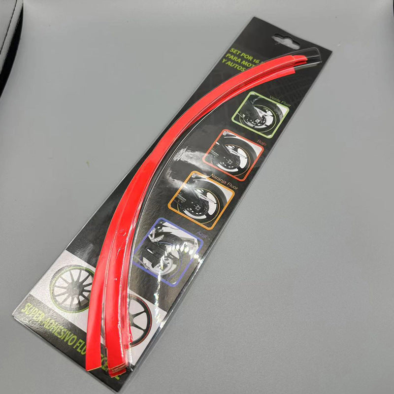 Car rim decals, wear-resistant and waterproof, universal type