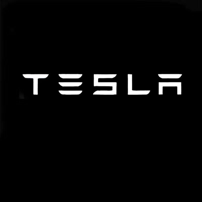 Tesla ultra-high definition, fade-resistant car door welcome lights for Model 3, X, S, and Y (projection lights)