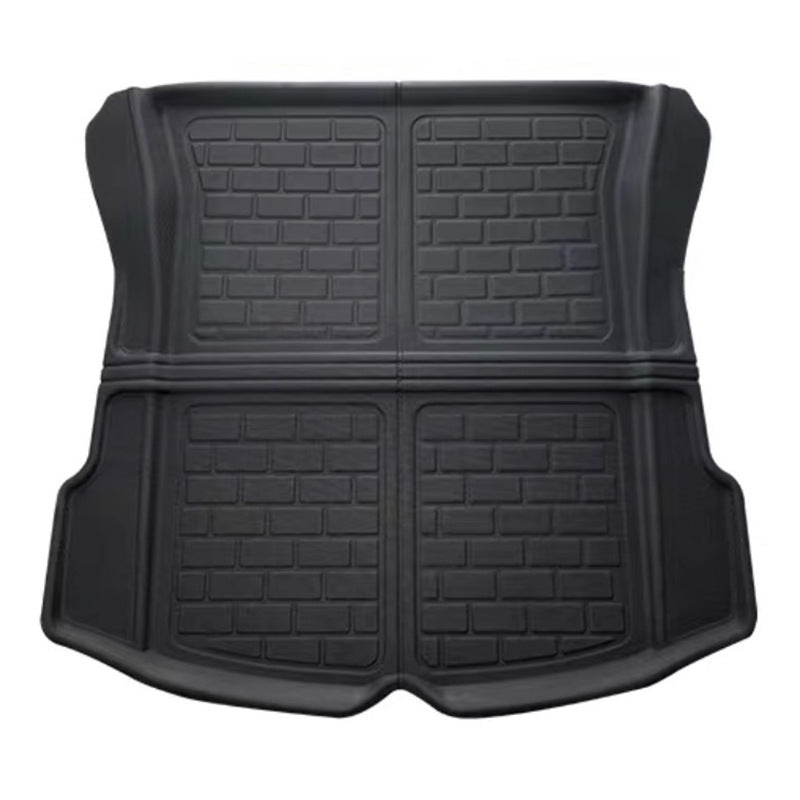 Tesla Model 3/Y floor mats, left-hand drive, right-hand drive, backrest mats, trunk mats, XPE anti-slip mats