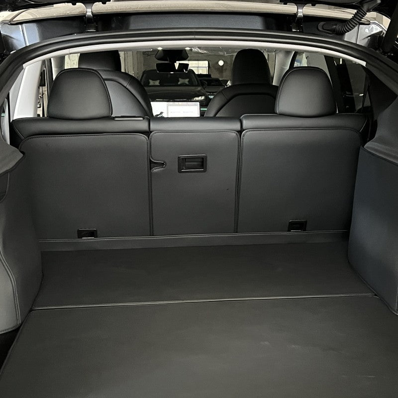 Tesla Model 3/Y updated model trunk mat, leather protective mat
