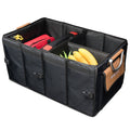 Car trunk storage box, outdoor camping folding Oxford cloth storage box, car storage box