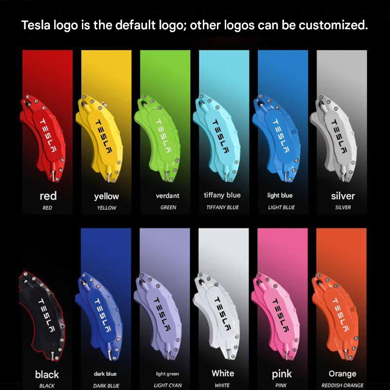 Tesla caliper cover wheel hub brake caliper